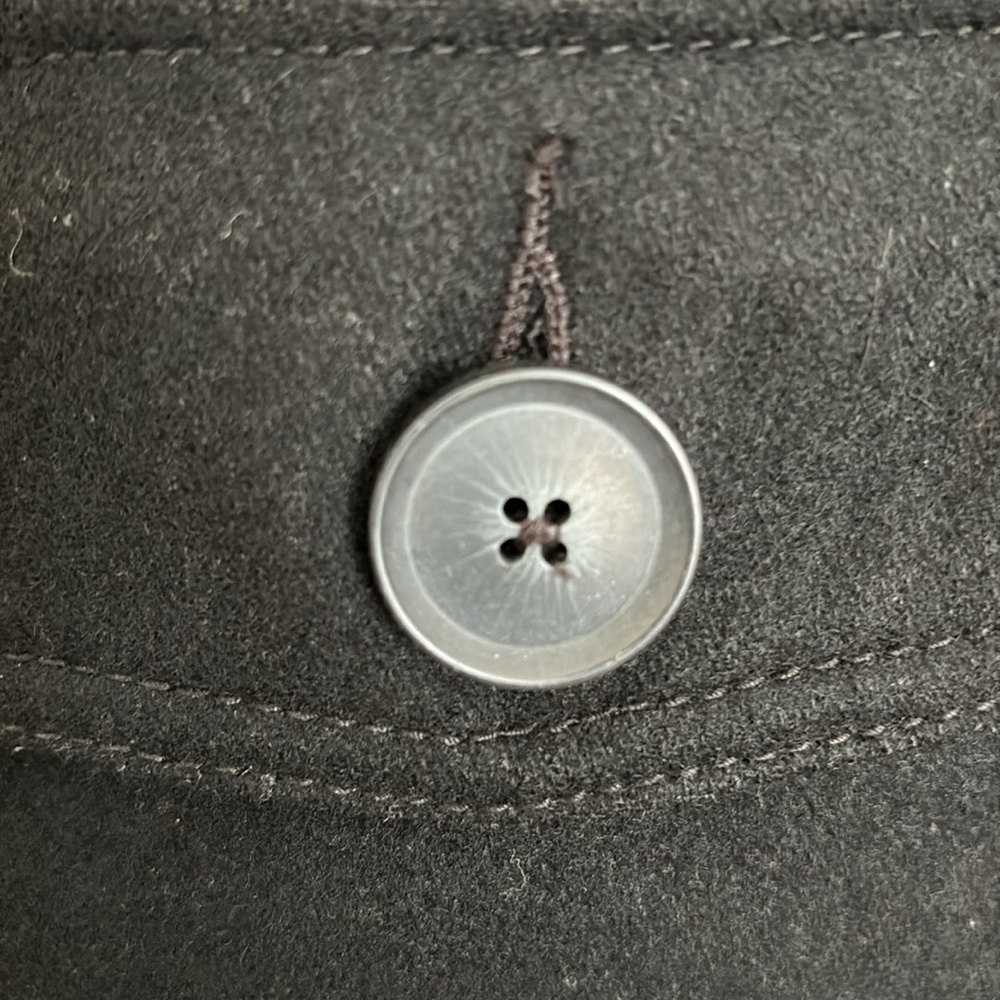 Merona Men's Button Pockets Basic Wool Jacket Siz… - image 7